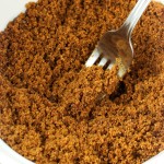 bowl of homemade coconut brown sugar