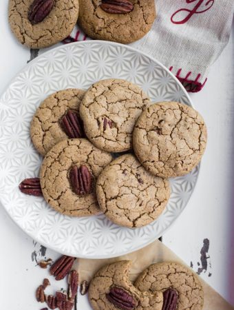 Vegan Cardamom Pecan Cookies